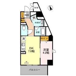 フォルテ福島の物件間取画像